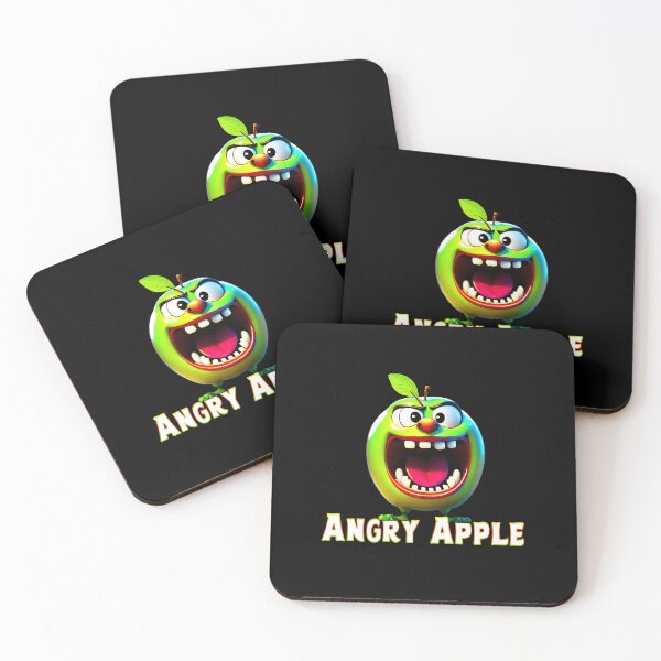 Item preview, Angry Apple designed and sold by trickydee.