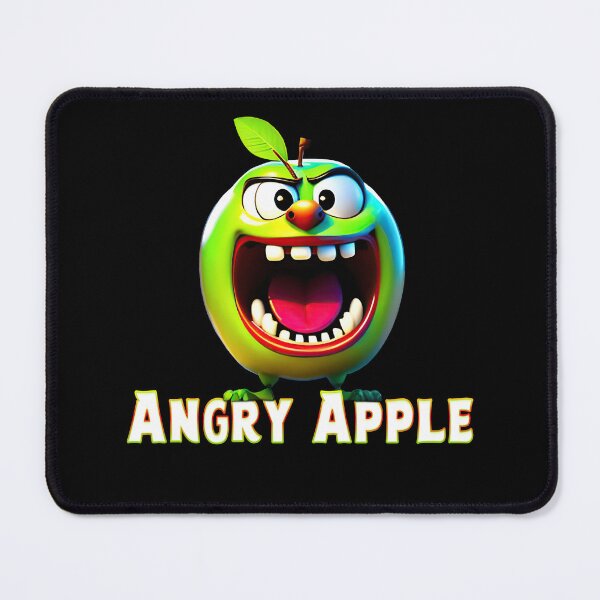 Item preview, Angry Apple designed and sold by trickydee.