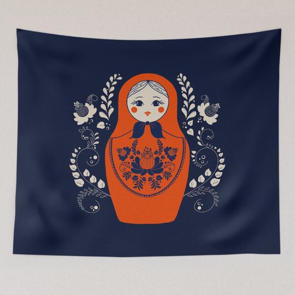 Item preview, Matryoshka Russian Doll designed and sold by LenasScribbles.