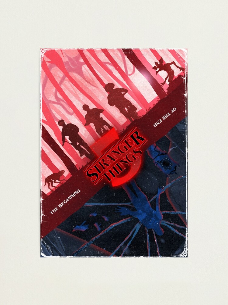Will Byer 's painting that he gave to Mike in Stranger things Netflix Season  5 Poster for Sale by Mindy Bubble