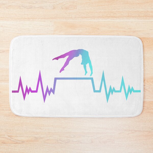 Item preview, Kopie von Kopie von Gymnastics Heartbeat ECG designed and sold by claudiasartwork.