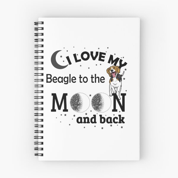 Item preview, I Love My Beagle To The Moon And Back! designed and sold by flipper42.