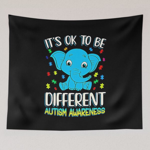 Item preview, Its Ok To Be Different Autism Awareness designed and sold by csoDesign.