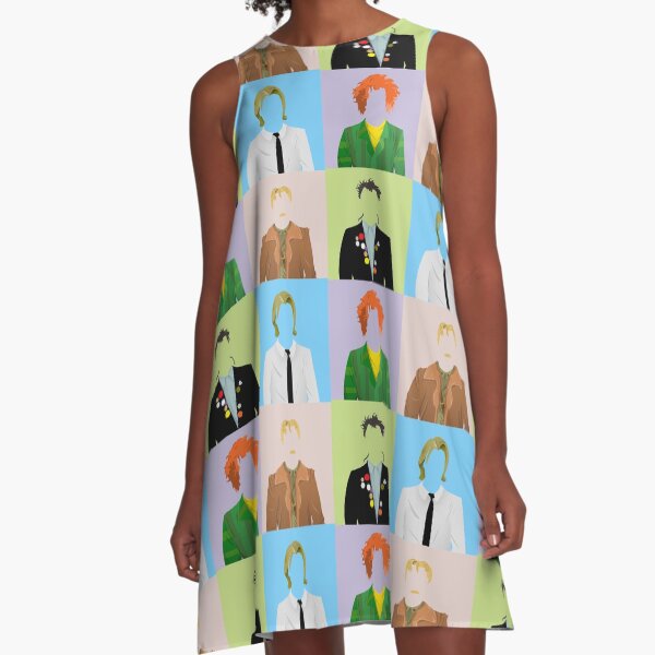 rik mayall tribute A-Line Dress