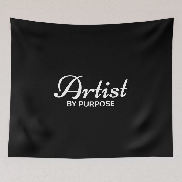 Item preview, Artist by Purpose- White designed and sold by TrulyRested.