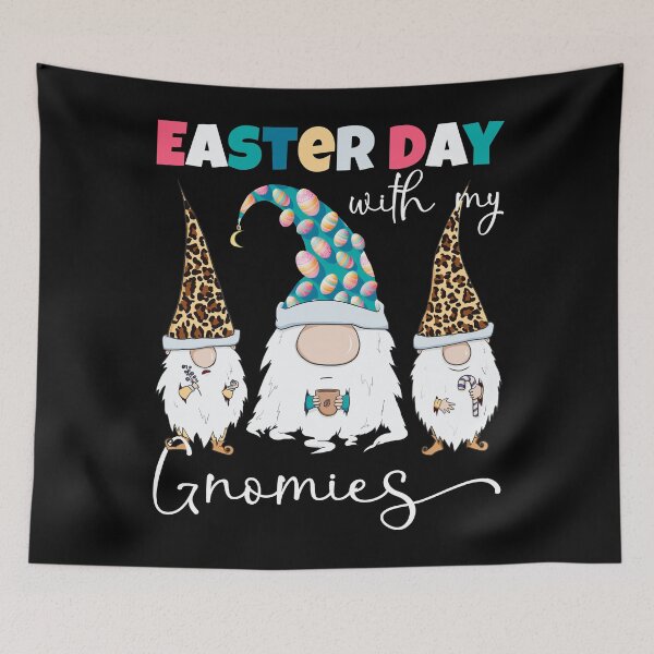 Item preview, Easter Day With My Gnomies Funny Gnomes Leopard Easter Eggs designed and sold by r-silver.