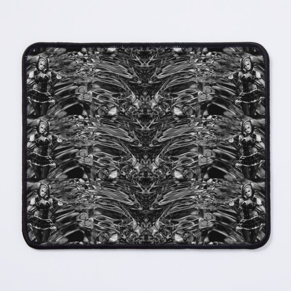 Item preview, H. Quinzel on Psychedelic Background (Black & White Mosaic) designed and sold by MummyEffect.