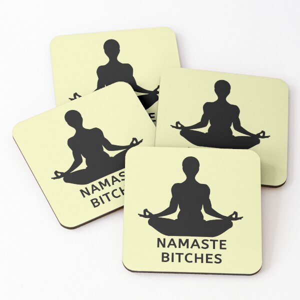 Item preview, 'Namaste Bitches' Yoga T-Shirt designed and sold by rbrett69.