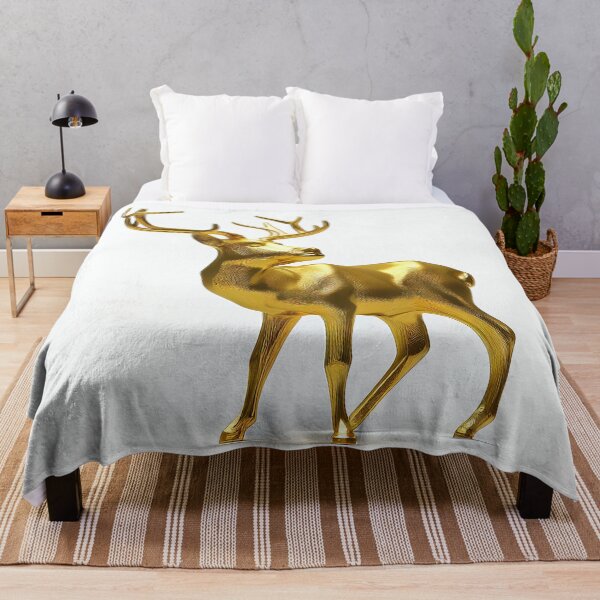 Item preview, Golden buck statue designed and sold by Neonmountain.