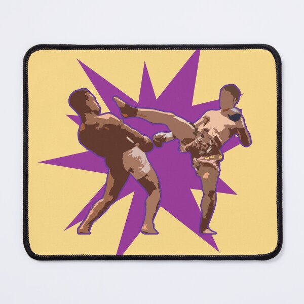 Item preview, Muay Thai Fight - Kick and Matrix - purple star designed and sold by NurturingSpirit.