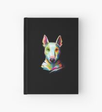 Bull Terrier Colorful Painting Hardcover Journal