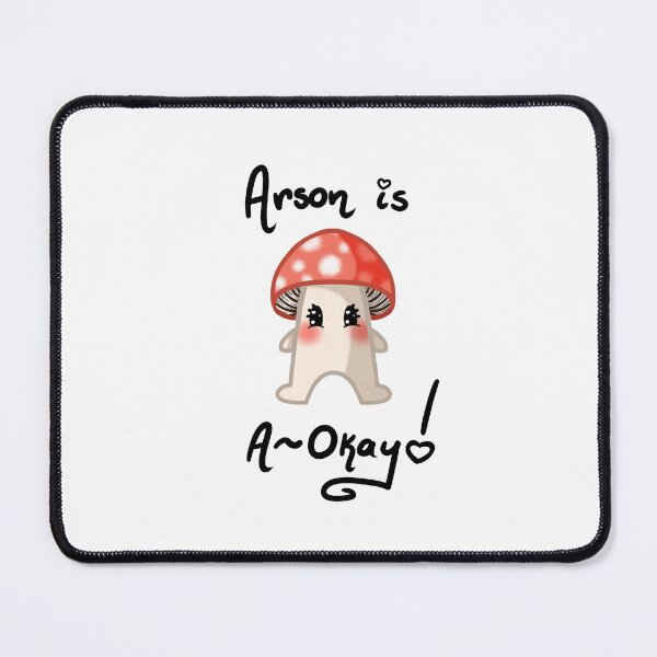 Item preview, Arsonist Mushroom designed and sold by ScottishMagpie.