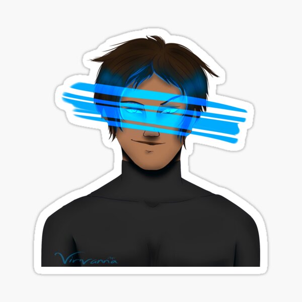 Item preview, Glowing Blue Paladin - Transparent designed and sold by Virvanna.