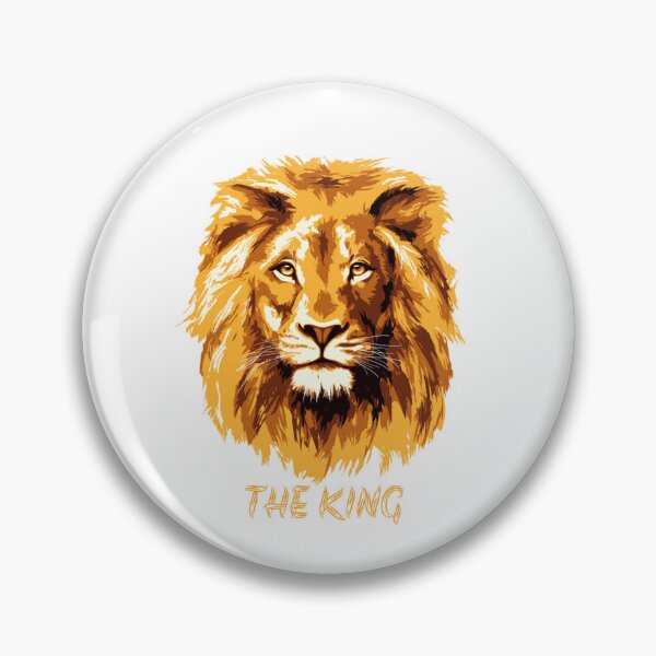 Item preview, King of the Jungle, A Powerful Lion Design, A Majestic Lion Design designed and sold by ARGTeeTrends.
