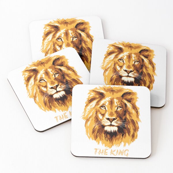 Item preview, King of the Jungle, A Powerful Lion Design, A Majestic Lion Design designed and sold by ARGTeeTrends.