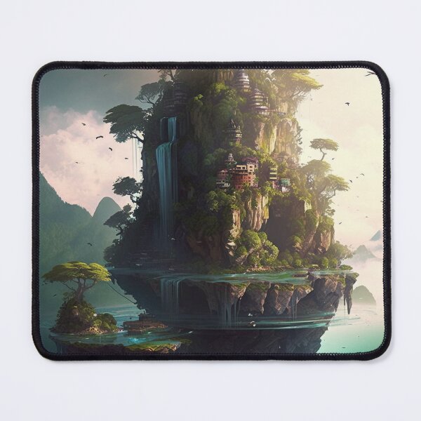 Item preview, The Floating Islands Hung In The Sky designed and sold by HVIUXLEE.