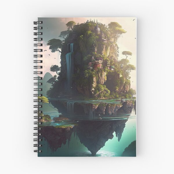 Item preview, The Floating Islands Hung In The Sky  designed and sold by HVIUXLEE.