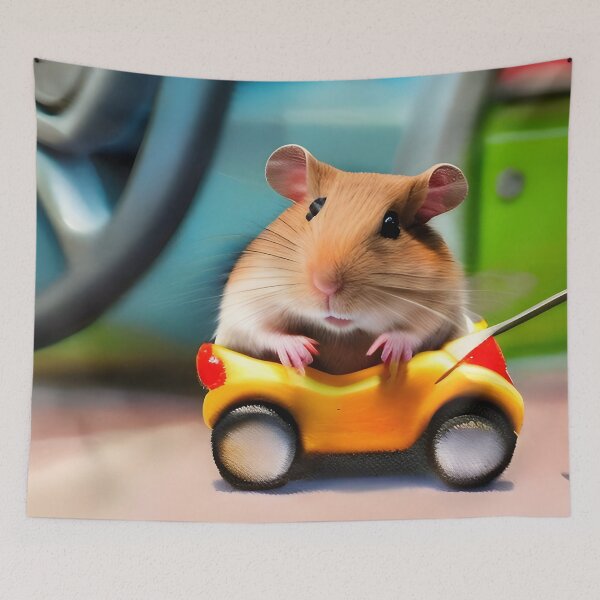 Item preview, Driving Gerbil designed and sold by Steeshirts.