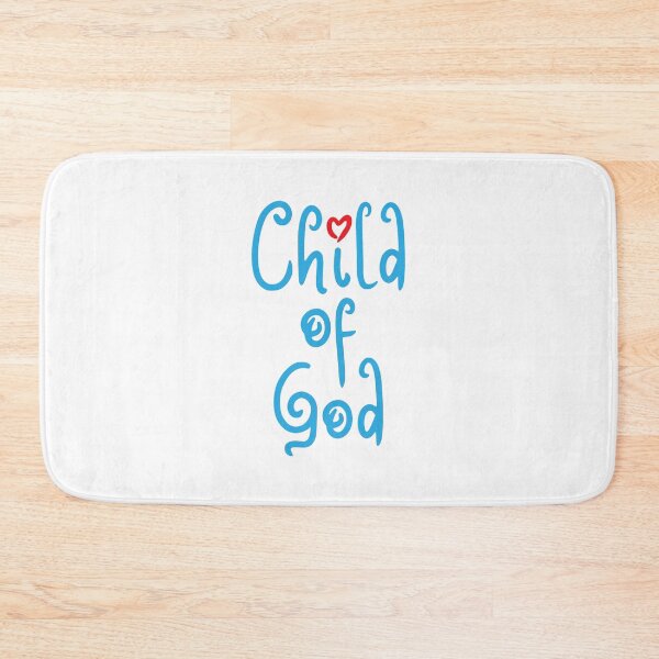 Item preview, Child of God Typographic Design designed and sold by Futurebeachbum.