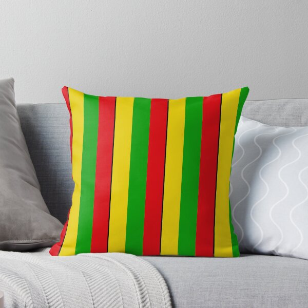 Item preview, Rasta Colored Stripes Pattern designed and sold by HotHibiscus.