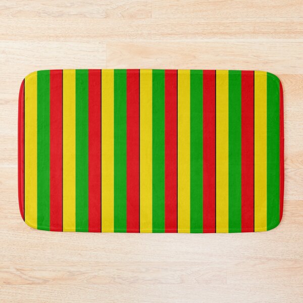 Item preview, Rasta Colored Stripes Pattern designed and sold by HotHibiscus.