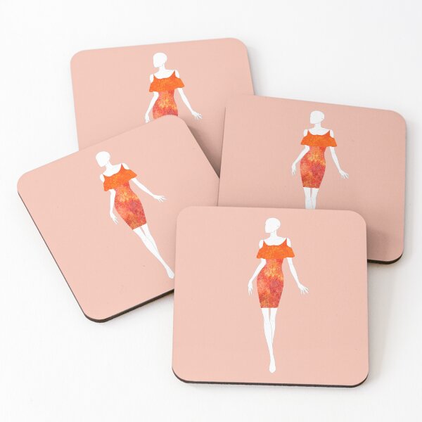 Item preview, Lady In Orange Gown Madam Fashionista Collection designed and sold by Dais Zigns.