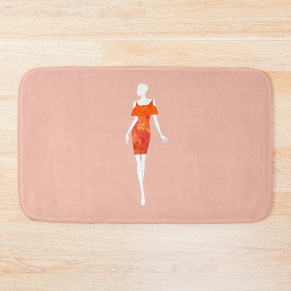 Item preview, Lady In Orange Gown Madam Fashionista Collection designed and sold by Dais Zigns.