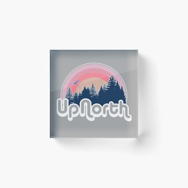 Item preview, Retro Up North designed and sold by GreatLakesLocal.