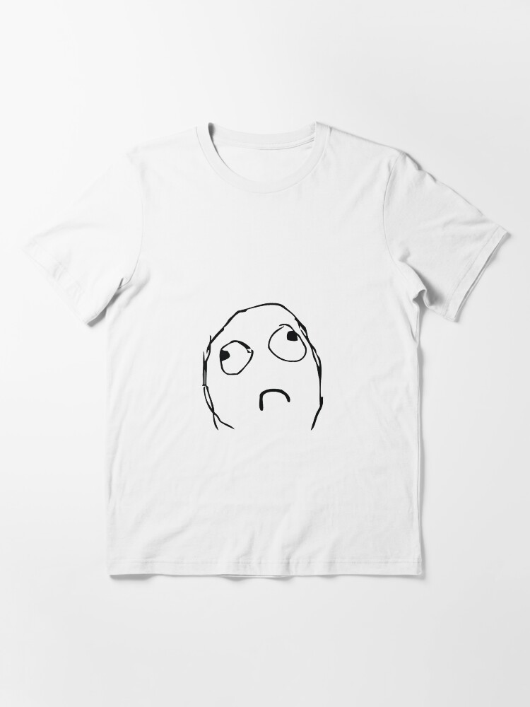 sad troll face | Kids T-Shirt