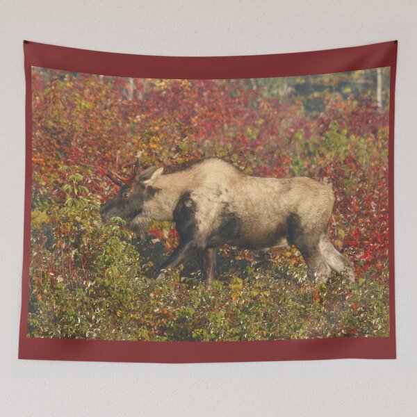 Item preview, Piebald Bull Moose in Maine designed and sold by Enola Gay Wagner.