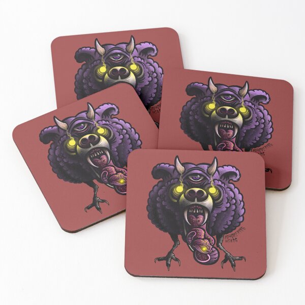 Item preview, Hovering Bear Demon Head designed and sold by HoveringHeads.