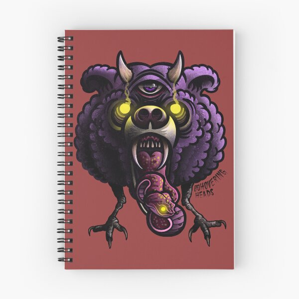 Item preview, Hovering Bear Demon Head designed and sold by HoveringHeads.