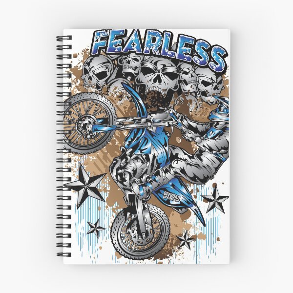 Item preview, Dirt Bike Motocross Fearless Wheelie Rider designed and sold by offroadstyles.