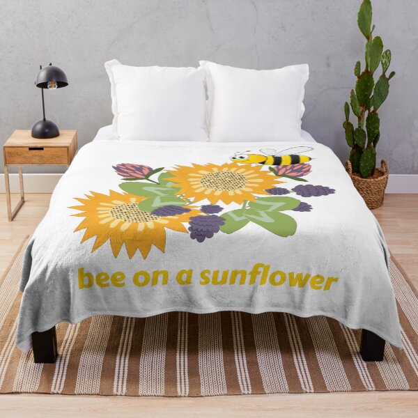 Item preview, bee on a sunflower designed and sold by Exacto.