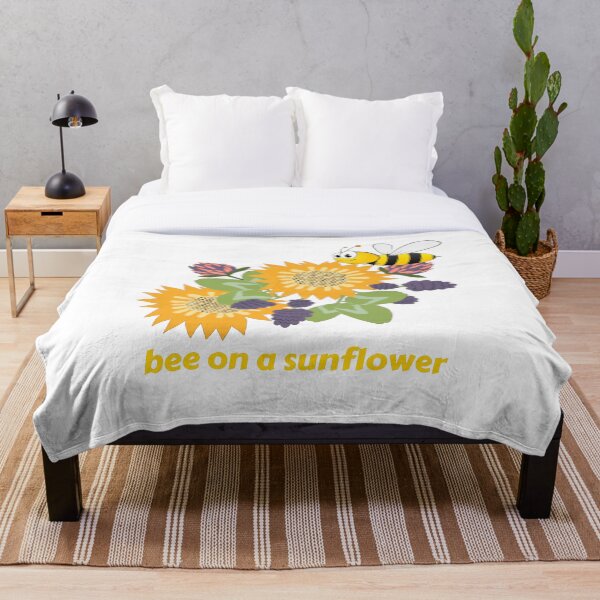 Item preview, bee on a sunflower designed and sold by Exacto.