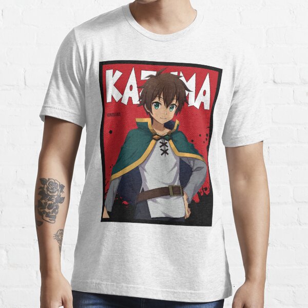 Kazuma, Konosuba - Anime And Manga - T-Shirt