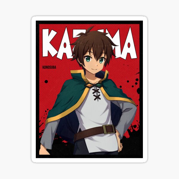 Kazuma Stickers for Sale