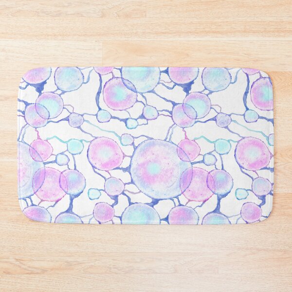 Item preview, Soapy bubbles on white background - seamless pattern designed and sold by Lilly-Rune.