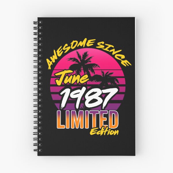 Item preview, Awesome Since June 1987 | Made In 1987 | June 1987 Limited Edition designed and sold by AMINE  ★★★★★.