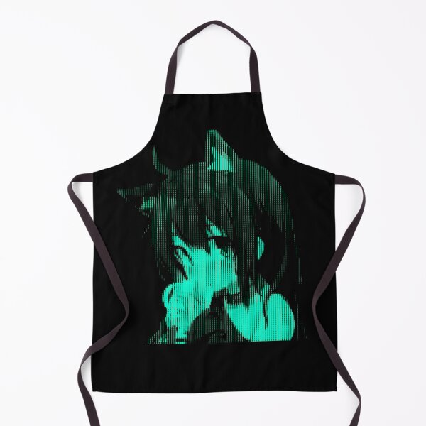 Item preview, pixelate anime girl cat ear designed and sold by RecoveryTees.