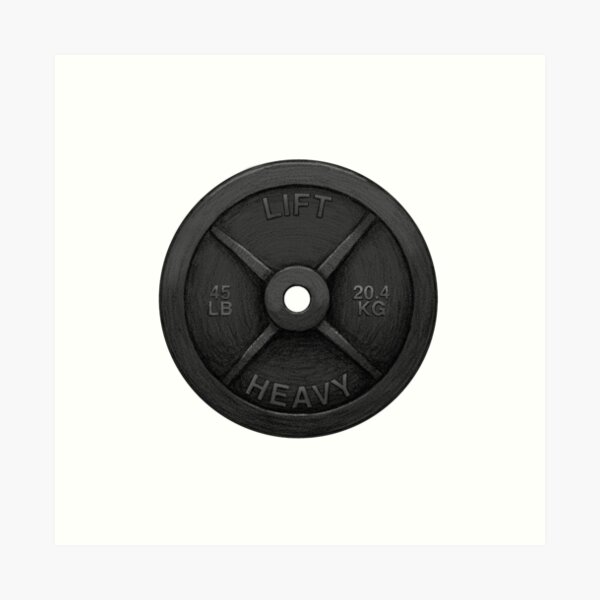 Lift Heavy Art Print
