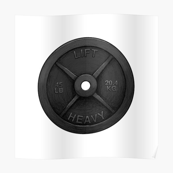 Lift Heavy Poster