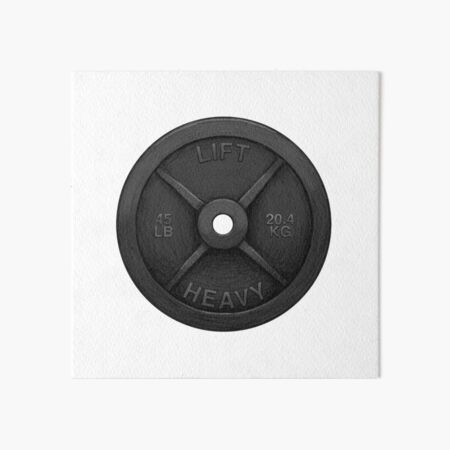 Lift Heavy Art Board Print