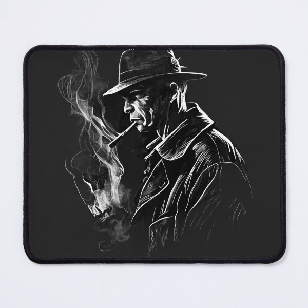 Item preview, Dark Smoking Man With a Hat designed and sold by Art Genix.