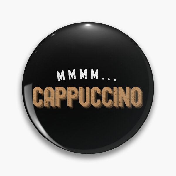 Item preview, Mmmm... cappuccino coffee | Tasty caffeine~ designed and sold by AllInCoffee.