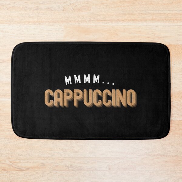Item preview, Mmmm... cappuccino coffee | Tasty caffeine~ designed and sold by AllInCoffee.