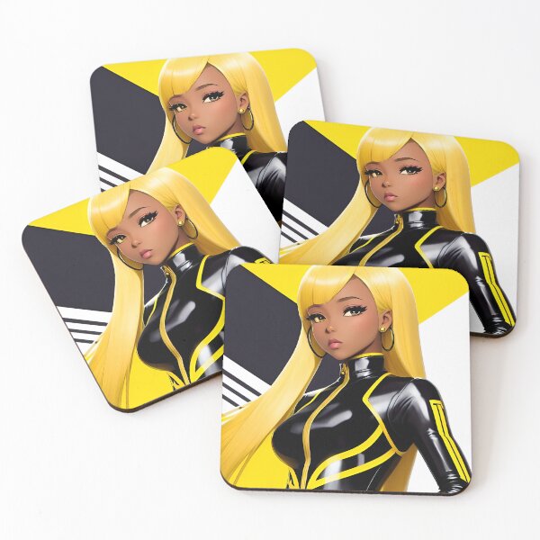 Item preview, GOLDIE | Black Anime Girl designed and sold by blackanimemecca.