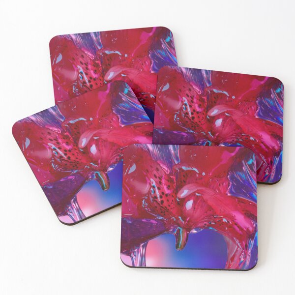 Item preview, Flower covered by liquid designed and sold by alomituso.
