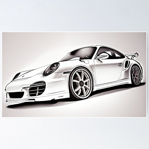 Item preview, Porsche Prodigy: The Future of Driving designed and sold by Cumulonimbusart.
