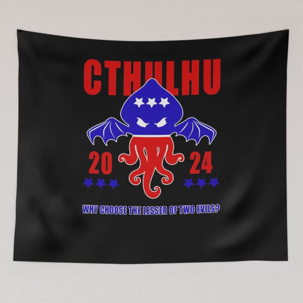 Item preview, Cthulhu for president designed and sold by CarrieTDesigns.